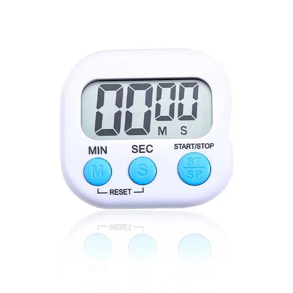 Digital Kitchen Timer with Magnetic LCD Countdown Display