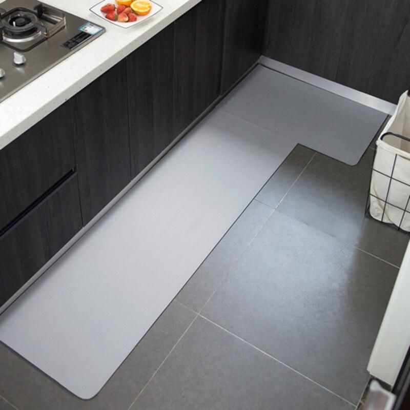 Versatile PVC Leather Kitchen and Living Room Mat