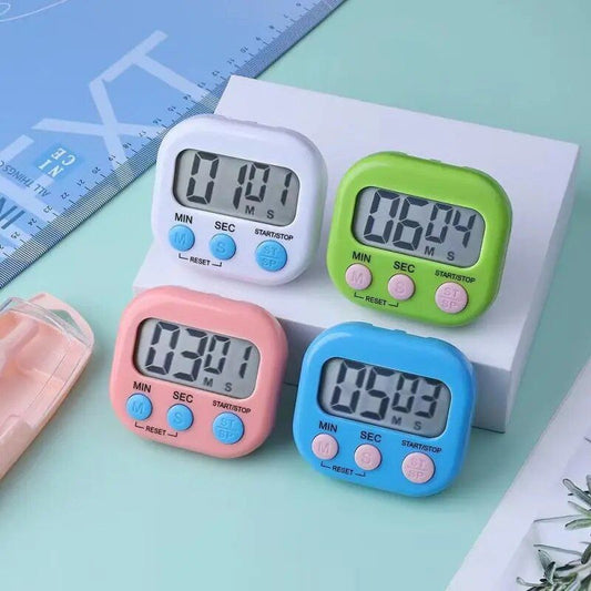 Digital Kitchen Timer with Magnetic LCD Countdown Display