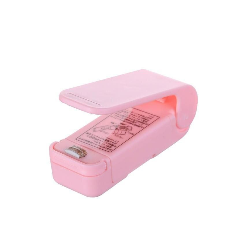 Portable Eco-Friendly Mini Heat Bag Sealer for Kitchen Organization and Food Storage