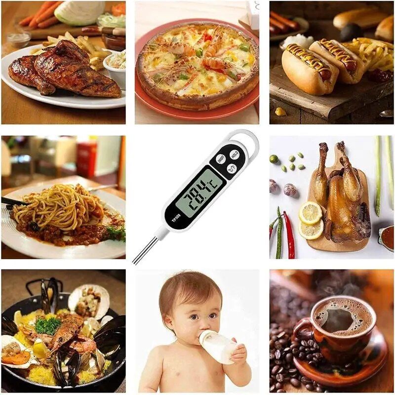 Digital Kitchen Thermometer for Precise Cooking & BBQ