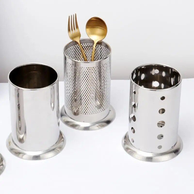 Stainless Steel Kitchen Organizer for Cutlery and Utensils
