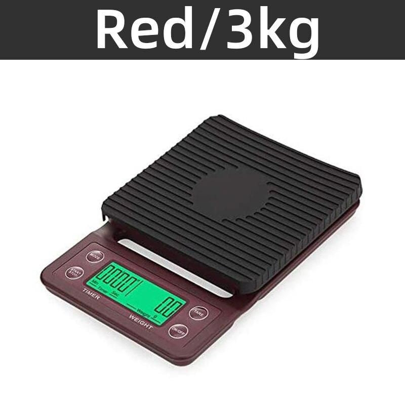 Digital Kitchen & Coffee Scale with Precision Timer