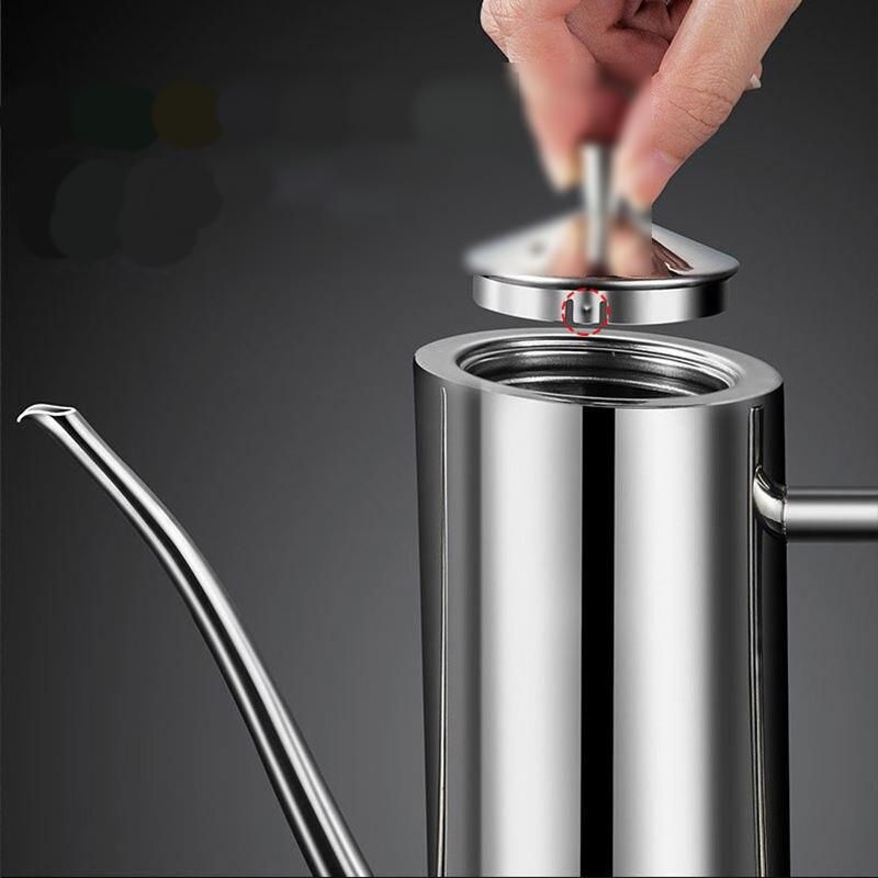 Stainless Steel No-Drip Oil and Vinegar Dispenser: Sleek, Eco-Friendly Kitchen Essential