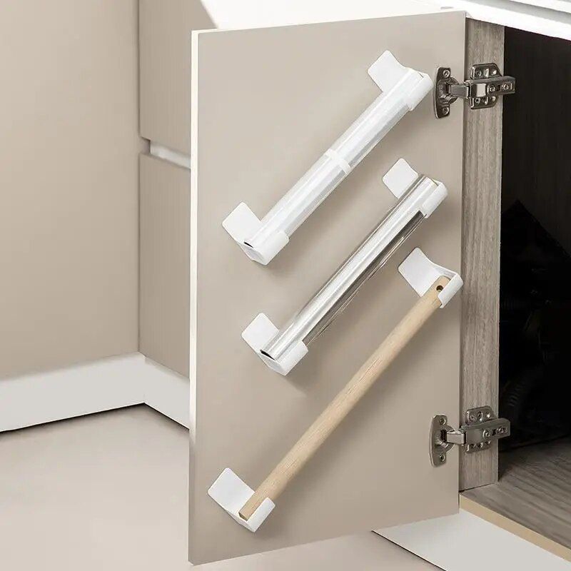Multi-Purpose Wall-Mounted Bag Dispenser for Kitchen and Bathroom - Space-Saving Plastic Bag Organizer