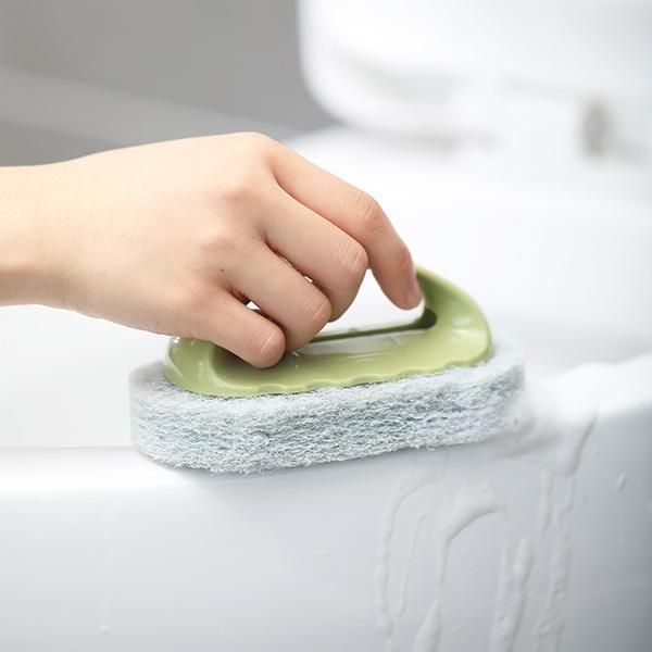 Multi-Purpose Sponge Brush for Glass, Kitchen, and Bathroom Cleaning