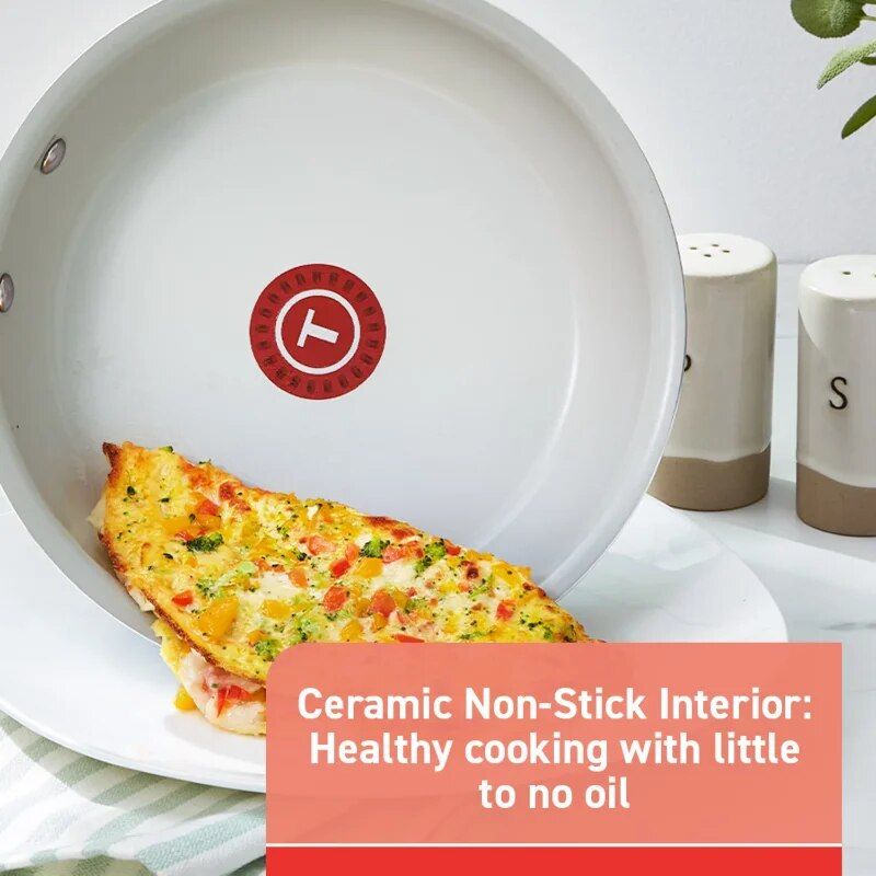 Eco-Friendly Ceramic Nonstick Cookware Set