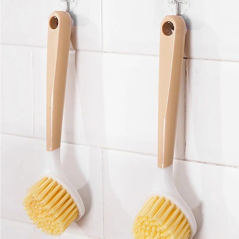 Eco-Friendly Long Handle Kitchen Cleaning Brush