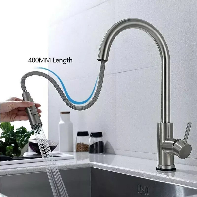 Kitchen Faucet with Pull-Out Sprayer