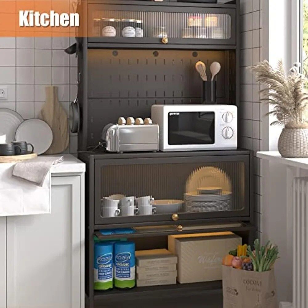 Multi-Functional Kitchen Storage Cabinet
