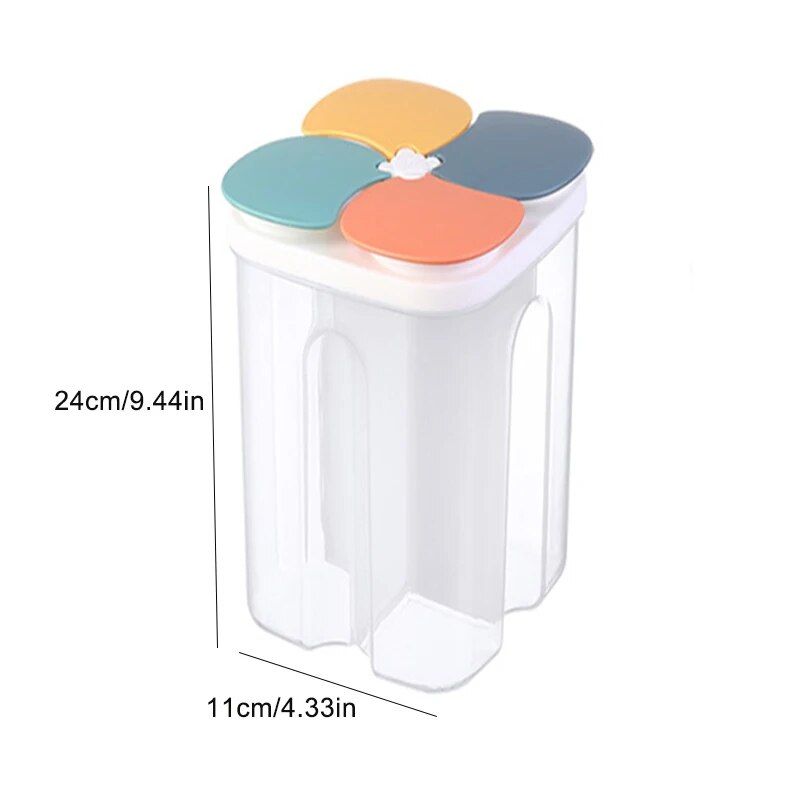 Modern Transparent Kitchen Storage Box