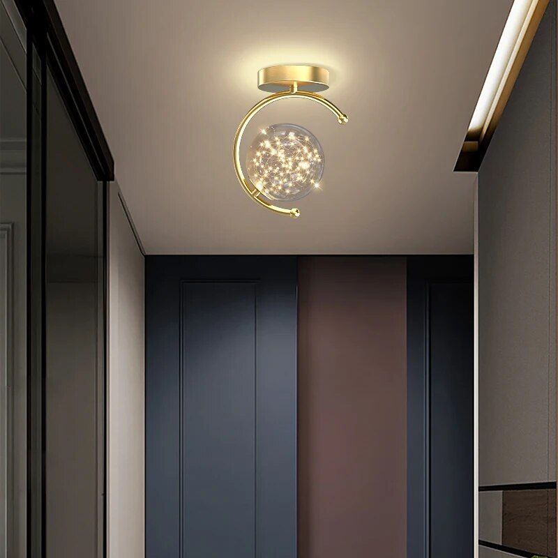 Contemporary LED Ceiling Light - Modern Indoor Chandelier for Living Room, Kitchen, and More